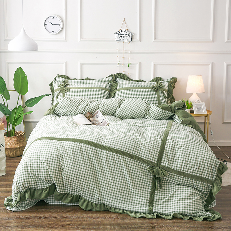 这些高颜值四件套,让你愉快地睡觉