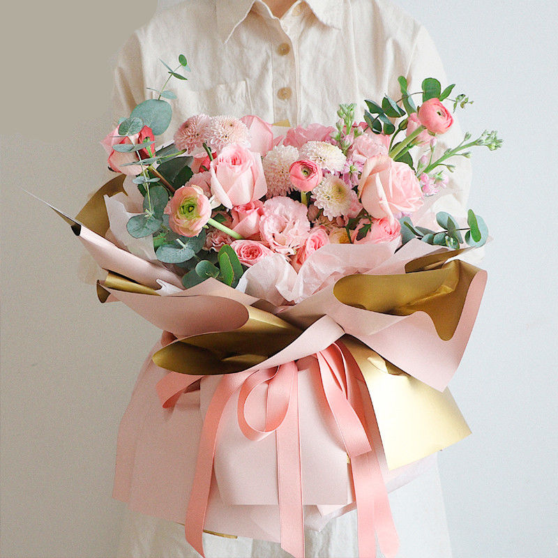 鲜花包装纸双面双色欧雅纸韩式花束包装纸包花纸58 58cm销量数据 销售额 推广数 星查查