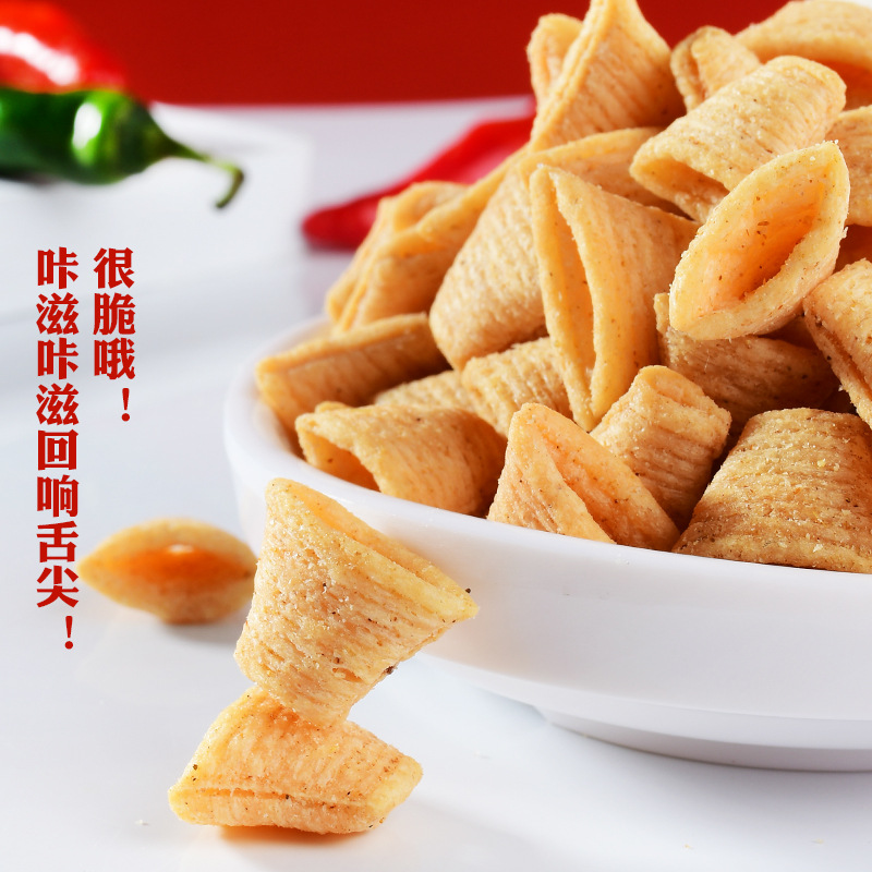 四小妞虎牙脆350g/盒产自福建