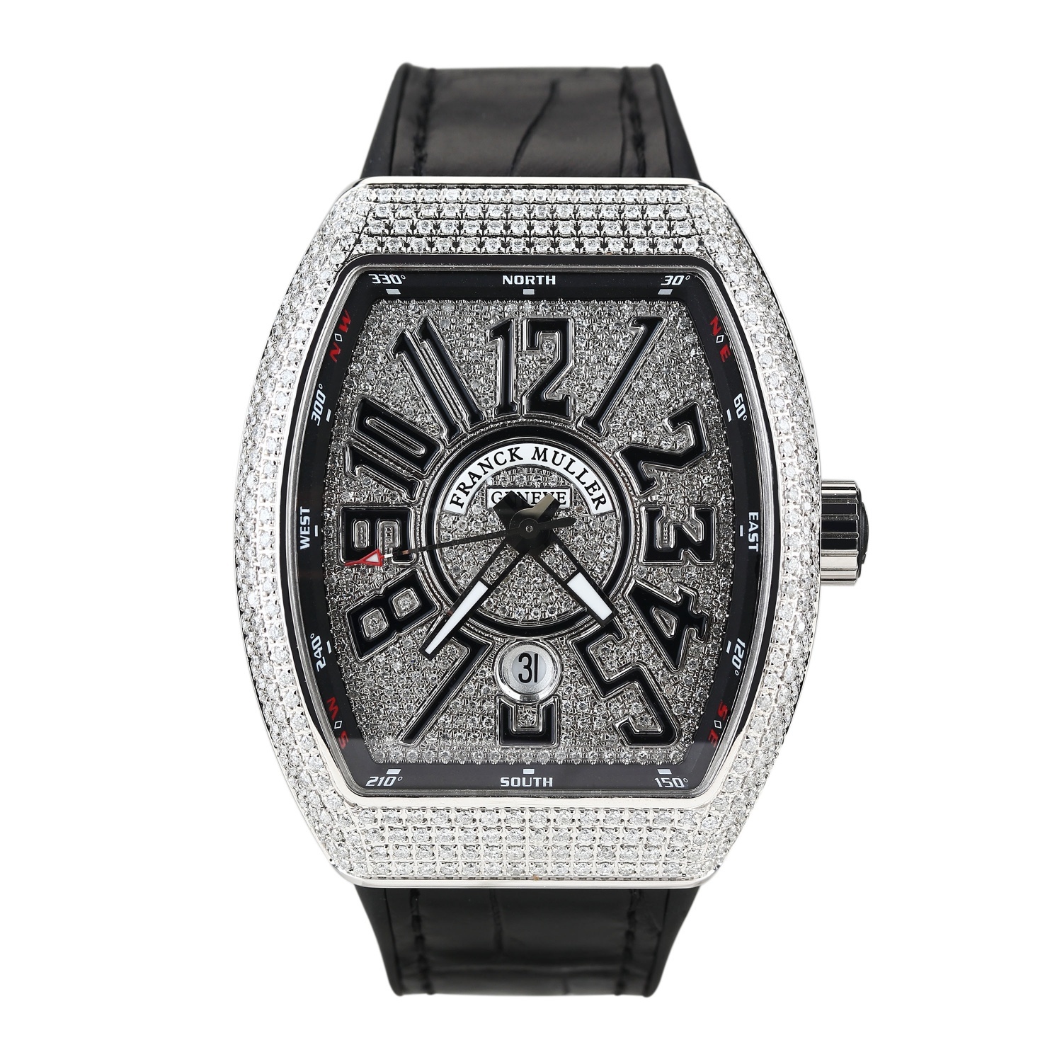 大牛/法兰克穆勒/v45后钻/未使用/公价688000/43x53mm/全套