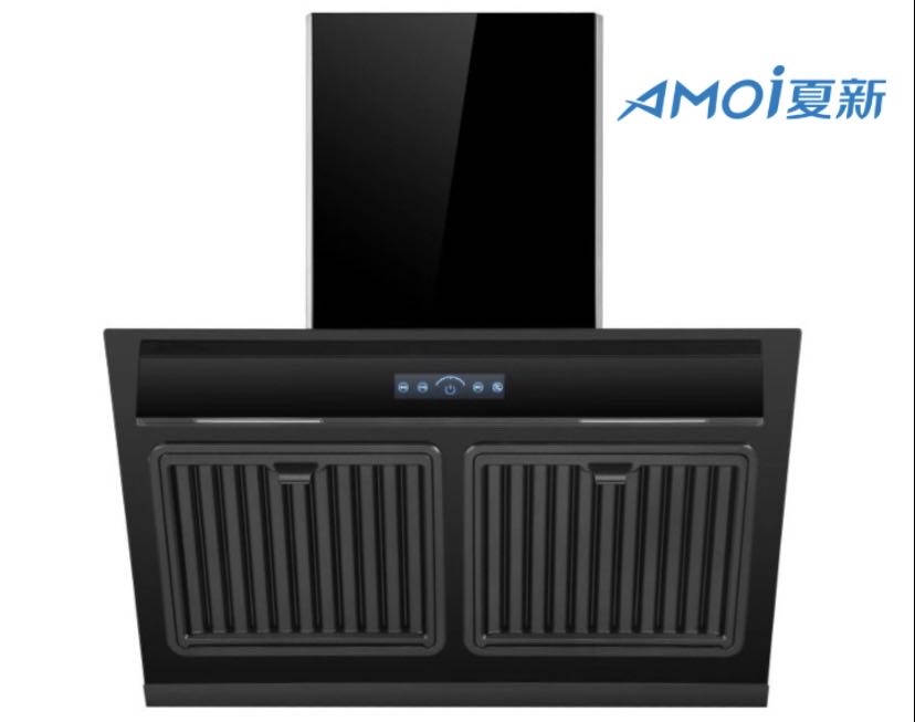 amoi夏新厨卫电器(am-zf038a)双层油烟分离网懒人吸油烟机
