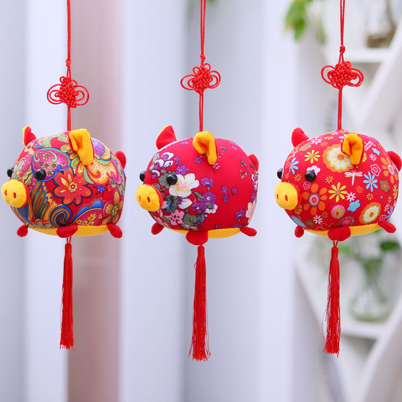 现在有钱人,春节都不挂灯笼!挂这投射灯才算牛