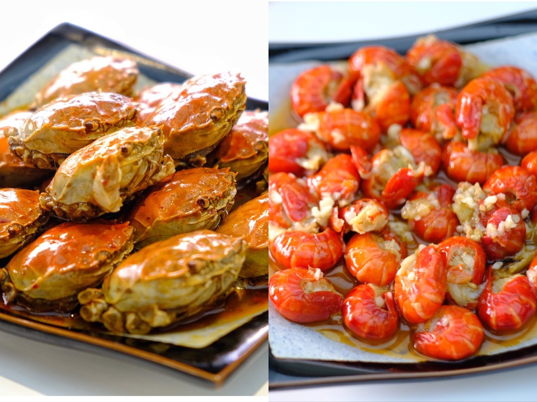 蟹果果 熟食罐装 公母混合蟹360g/罐 虾尾230g/罐(见详情页)