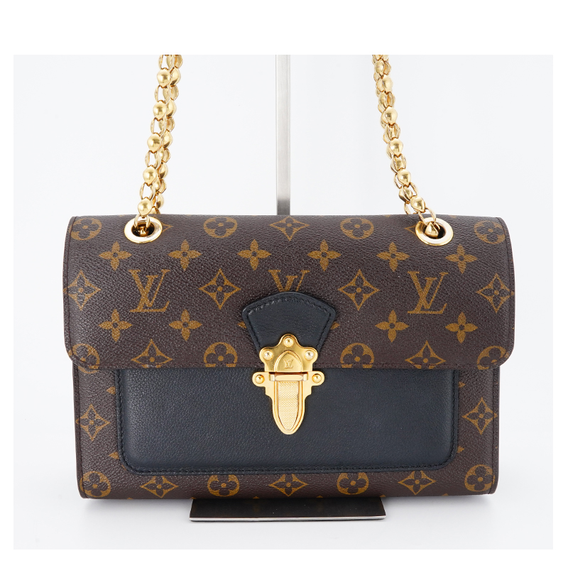 桔夕奢品lv 维多利亚黑/95新/公价20400/as2687