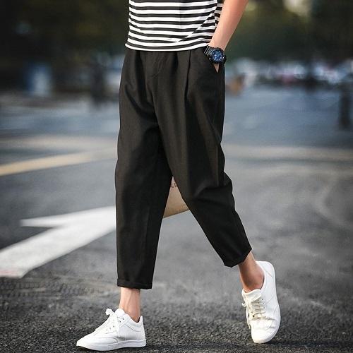 男生的腿型不够完美,选裤子要注意这3款,轻松