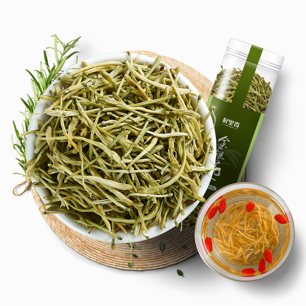 如果不爱喝白开水,每天泡两杯花茶,好看有颜值