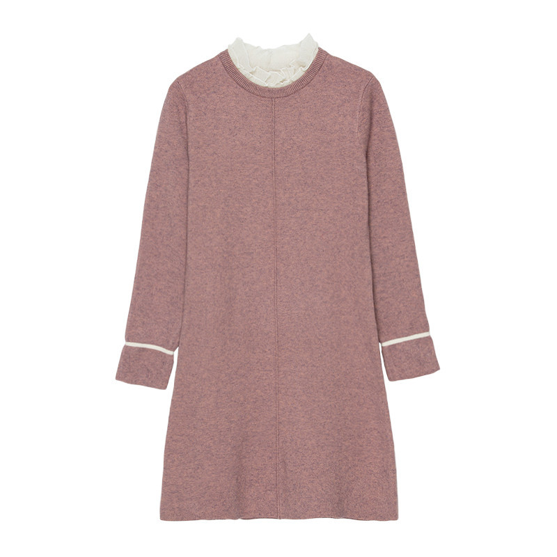 还穿什么打底衫,过时了!今年流行这几款毛衣裙