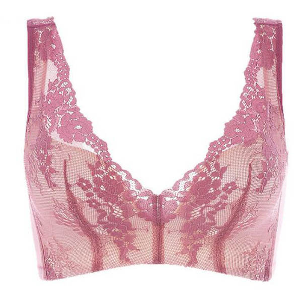 小胸女人!九月新款聚拢型文胸,深v不紧勒,不俗