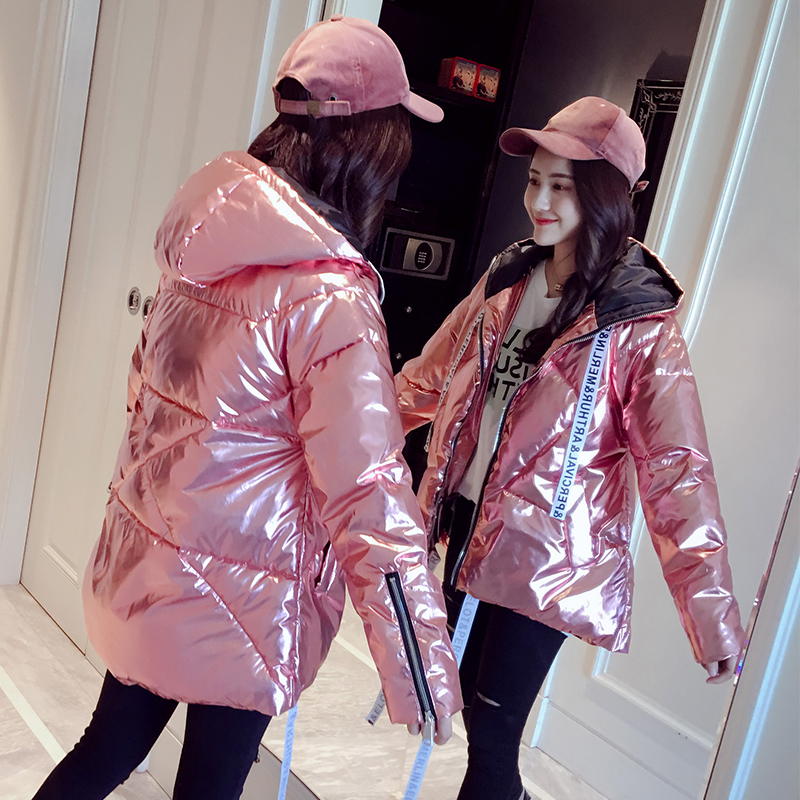 就是喜欢亮色系面包服,小个子女穿超好看,温暖