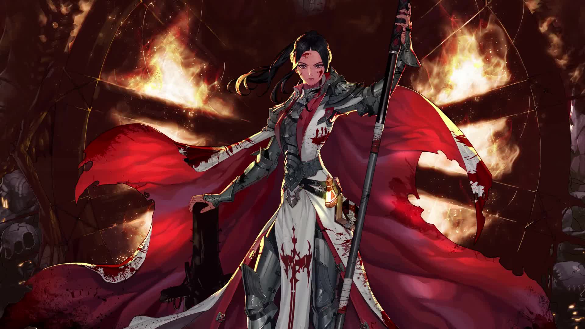 dnf炎狱裁决者原画鉴赏请原谅我的罪孽吧