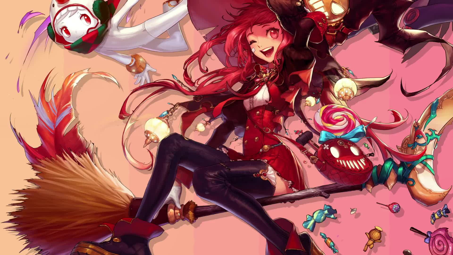 dnf魔道二觉原画鉴赏我仿佛听到地上有人赞我可爱