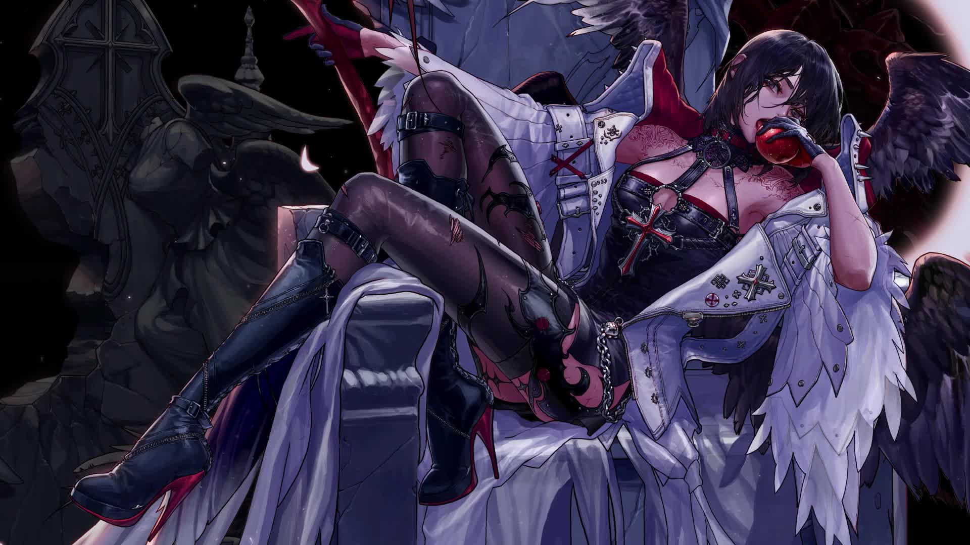 dnf四姨二觉原画鉴赏洗涤所有的罪孽吧